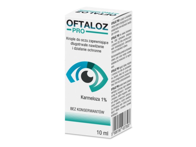 Oftaloz Pro 10 ml interakcje ulotka krople do oczu  10 ml