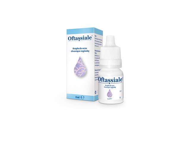 Oftassiale interakcje ulotka krople do oczu - 8 ml