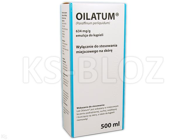 Oilatum interakcje ulotka emulsja do kąpieli 634 mg/g 500 ml (but.)