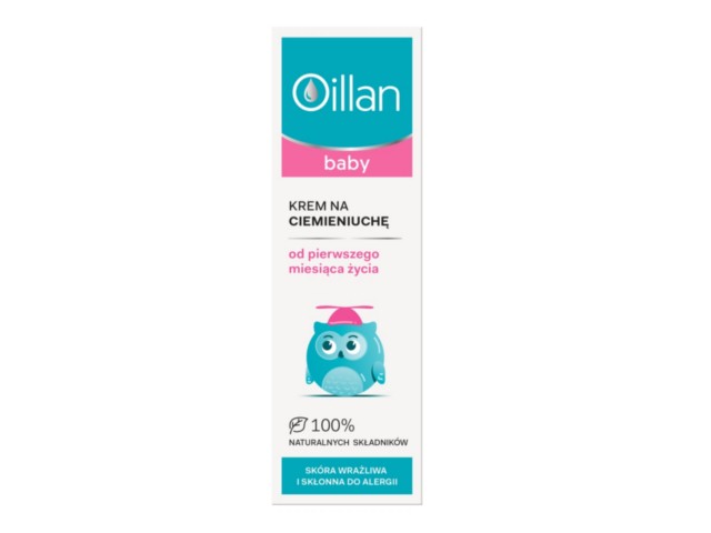 Oillan Baby Krem na ciemieniuchę interakcje ulotka krem  40 ml