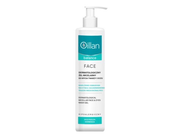 Oillan Balance Żel micelarny dermatologiczny interakcje ulotka żel - 250 ml