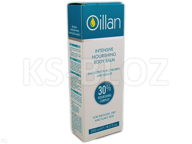 Oillan Balsam intensywnie natłuszczający interakcje ulotka balsam  250 ml