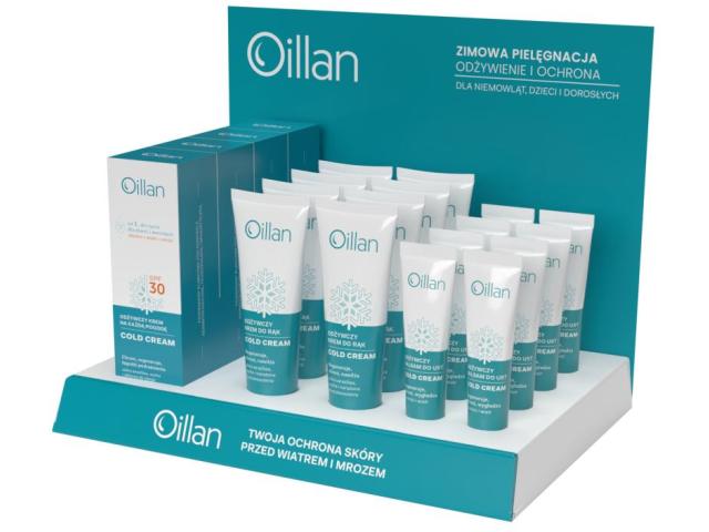 Oillan Cold Barkietka Ekspozytor interakcje ulotka ekspozytor  1 szt.