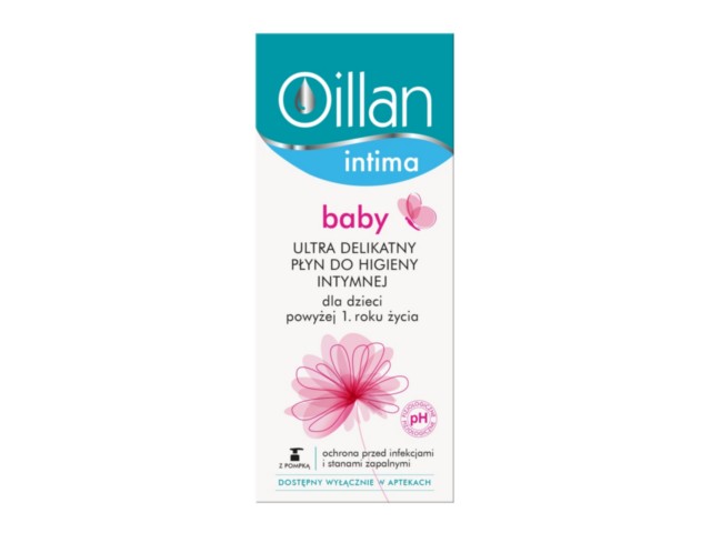 Oillan Intima Baby Płyn do higieny intymnej ultra delikatny interakcje ulotka płyn  200 ml