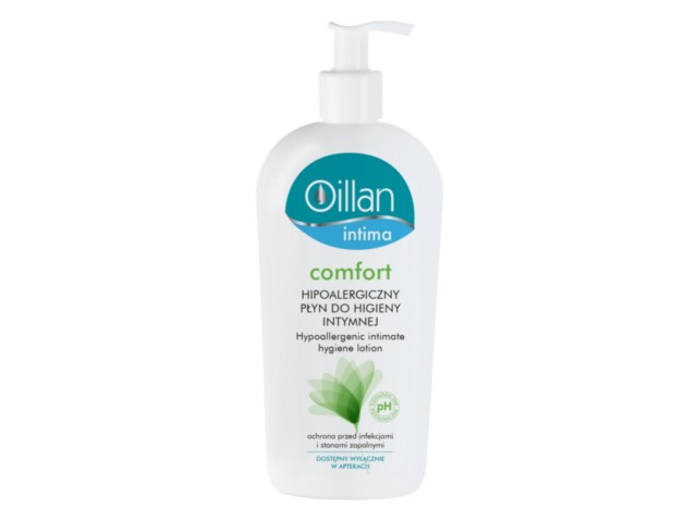 Oillan Intima Comfort Płyn do higieny intymnej hipoalergiczny interakcje ulotka   400 ml