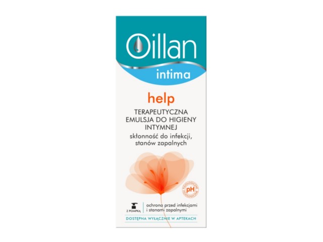 Oillan Intima Help Emulsja do higieny intymnej terapeutyczna interakcje ulotka emulsja  200 ml