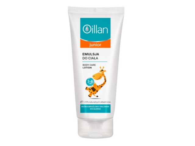 Oillan Junior Emulsja do ciała interakcje ulotka emulsja - 200 ml