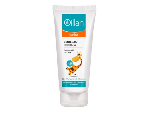 Oillan Junior Emulsja do ciała interakcje ulotka   200 ml