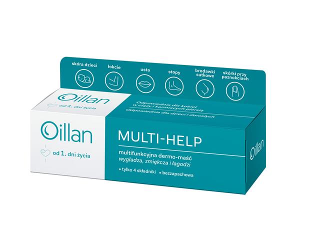 Oillan Multi-Help Dermo-maść multifunkcyjna interakcje ulotka   12 g