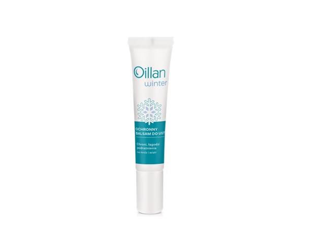 Oillan Winter Balsam do ust na wiatr i mróz ochronny interakcje ulotka   15 ml