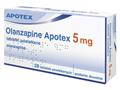 Olanzapine Apotex interakcje ulotka tabletki powlekane 5 mg 28 tabl. | blist.Al/Al