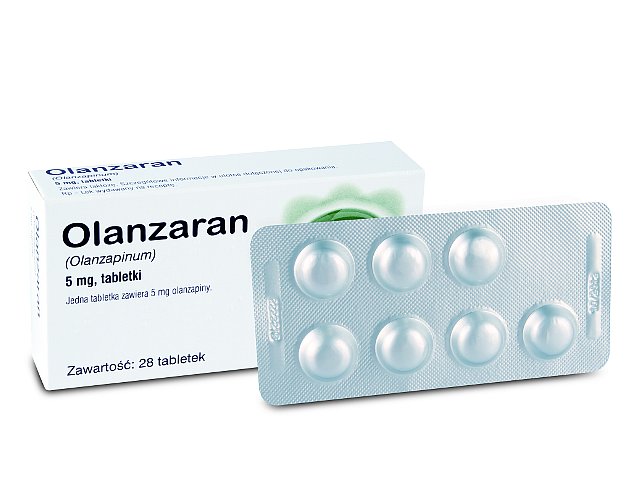 Olanzaran interakcje ulotka tabletki 5 mg 