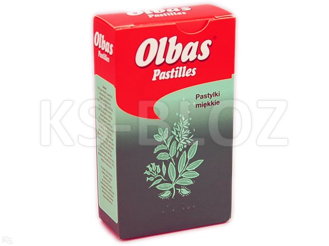 Olbas Pastilles interakcje ulotka pastylki miękkie  45 g