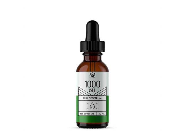 Olej CBD Alba Hemp Full Spectrum 1000mg naturalny interakcje ulotka olej  10 ml