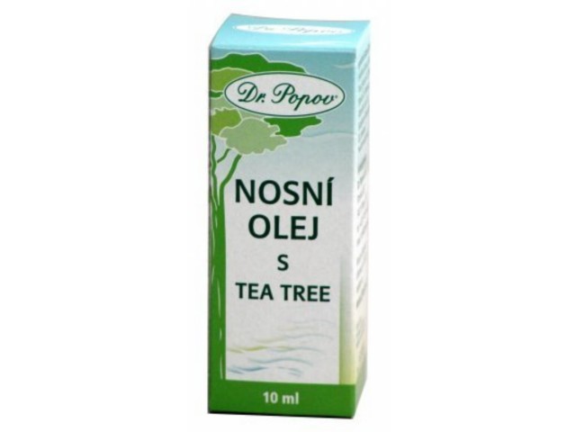 Olej Do Nosa Tea Tree Oil interakcje ulotka krople do nosa, roztwór - 10 ml