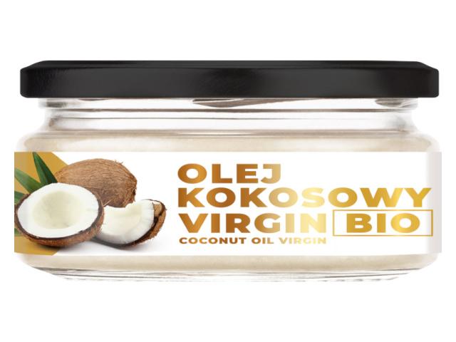 Olej Kokosowy Extra Virgin Bio interakcje ulotka olej  200 ml