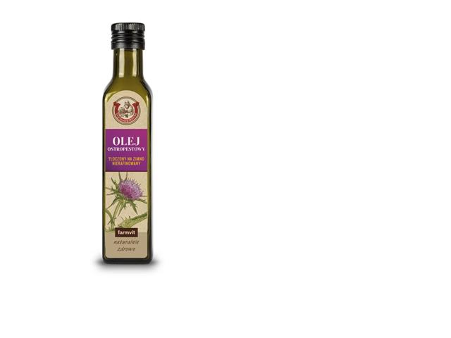 Olej Ostropestowy interakcje ulotka olej - 250 ml