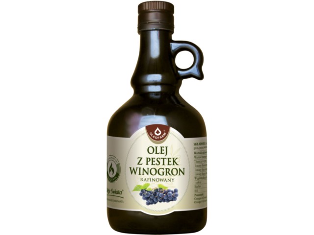 Olej rafinowany z pestek winogron interakcje ulotka   500 ml