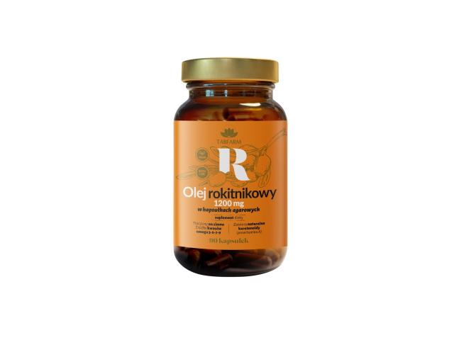Olej Rokitnikowy 1200 mg interakcje ulotka kapsułki  90 kaps.