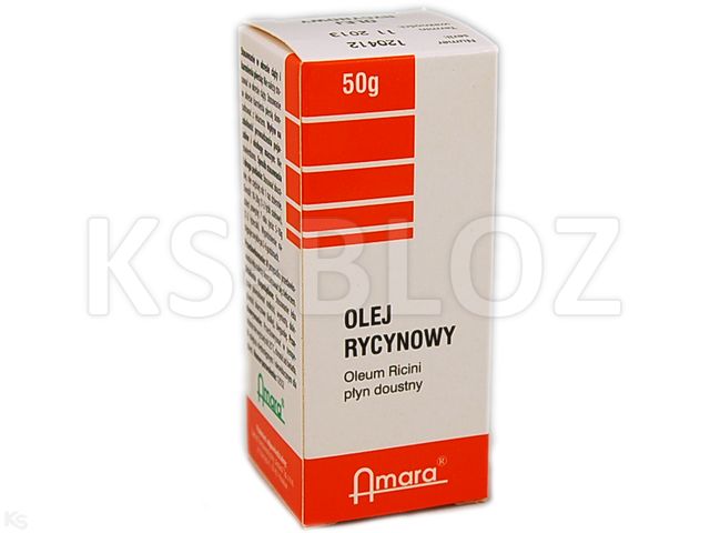 Olej Rycynowy interakcje ulotka płyn doustny - 50 g