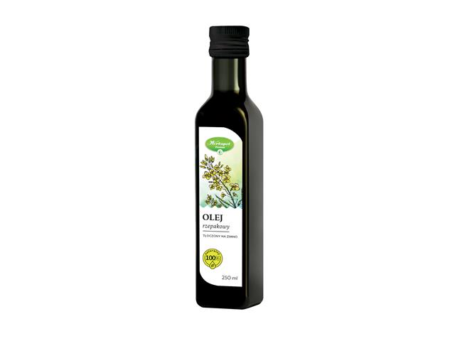 Olej Rzepakowy tłoczony na zimno interakcje ulotka olej - 250 ml