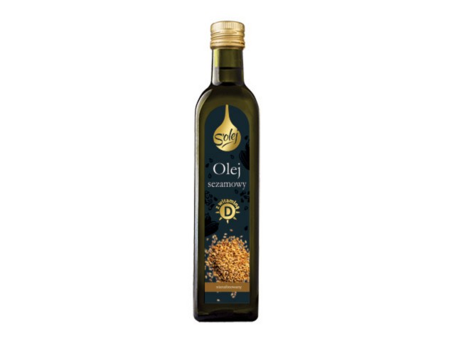 Olej sezamowy z witaminą D nierafinowany interakcje ulotka płyn - 250 ml