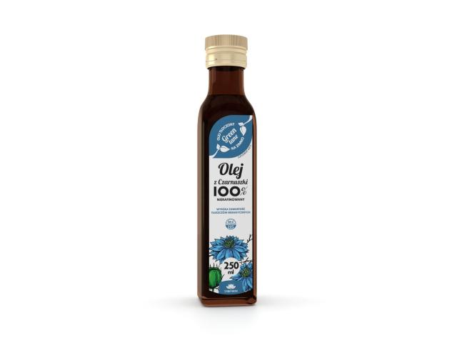 Olej Z Czarnuszki 100% interakcje ulotka olej  250 ml