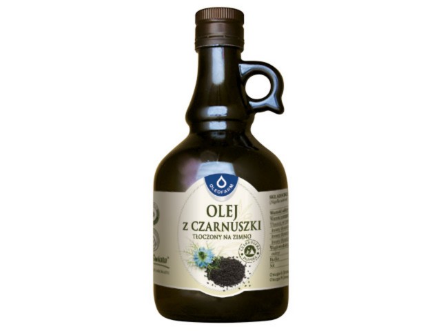 Olej z czarnuszki interakcje ulotka płyn - 500 ml