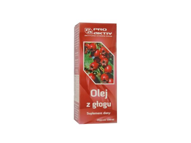 Olej z głogu interakcje ulotka olej - 100 ml