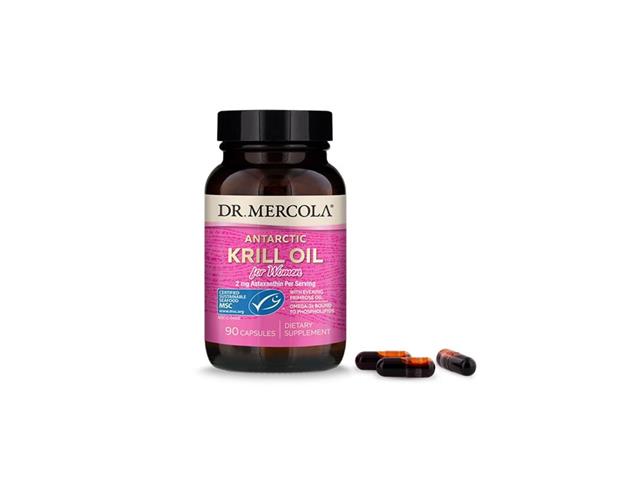 Olej z kryla dla kobiet (KRILL OIL FOR WOMEN) Dr. Mercola interakcje ulotka kapsułki  90 kaps.