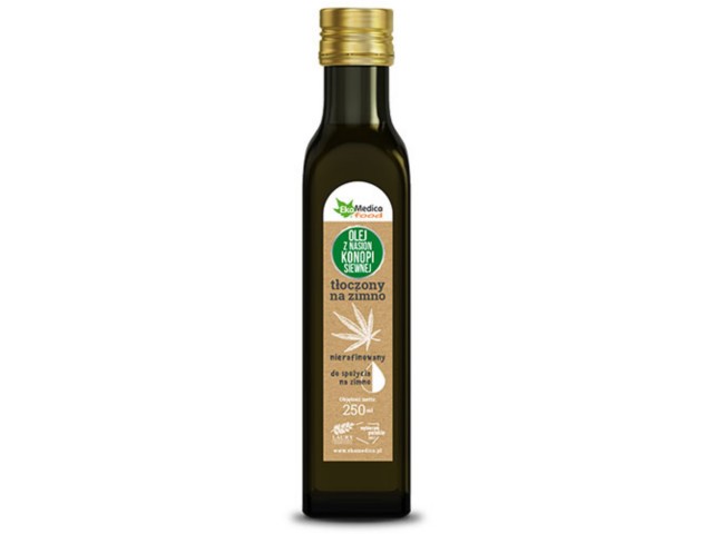 Olej Z Nasion Konopi Siewnej interakcje ulotka olej - 250 ml