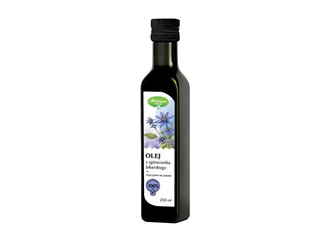 Olej Z Ogórecznika Lekarskiego interakcje ulotka olej - 250 ml