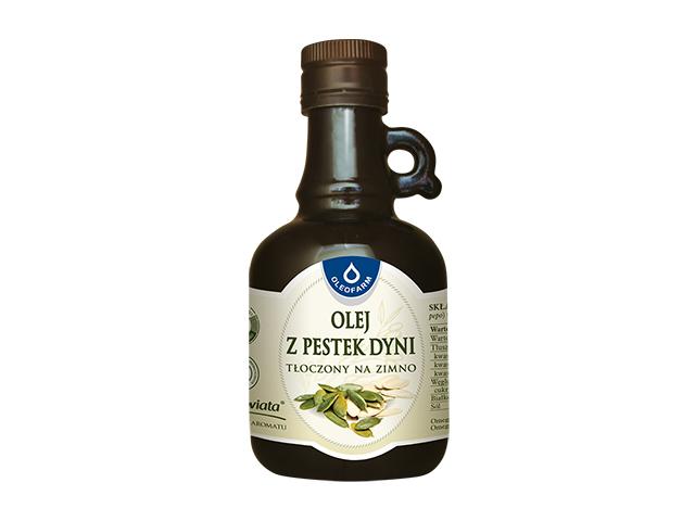 Olej z pestek dyni interakcje ulotka olej  250 ml