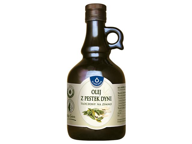 Olej z pestek dyni interakcje ulotka olej - 500 ml