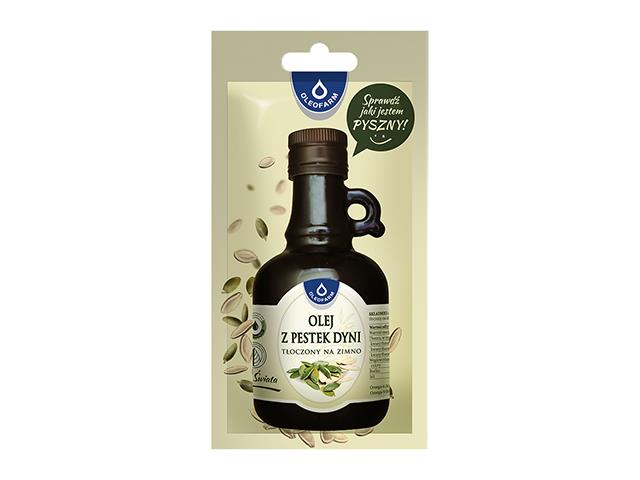 Olej z pestek dyni interakcje ulotka olej - 30 ml