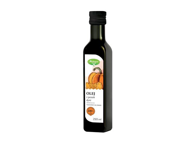 Olej Z Pestek Dyni tłoczony na zimno interakcje ulotka olej - 250 ml