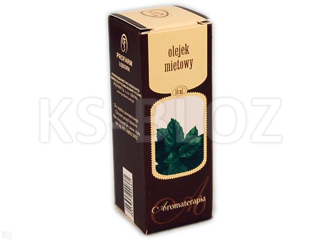 Olejek miętowy interakcje ulotka olejek - 10 ml