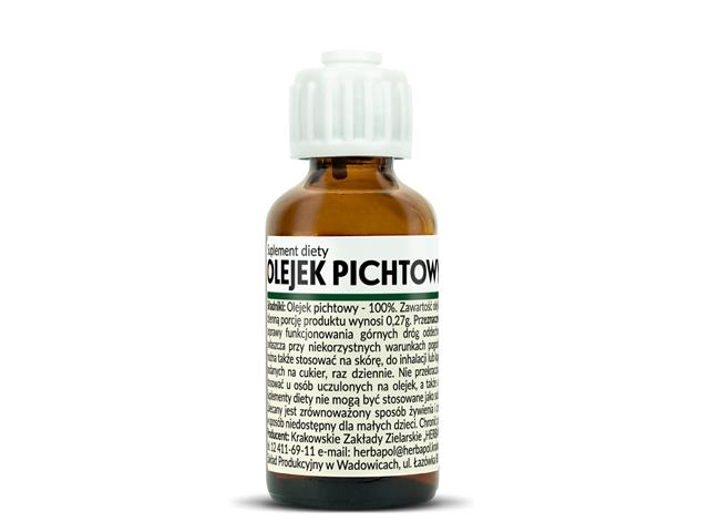 Olejek Pichtowy interakcje ulotka olejek - 40 ml