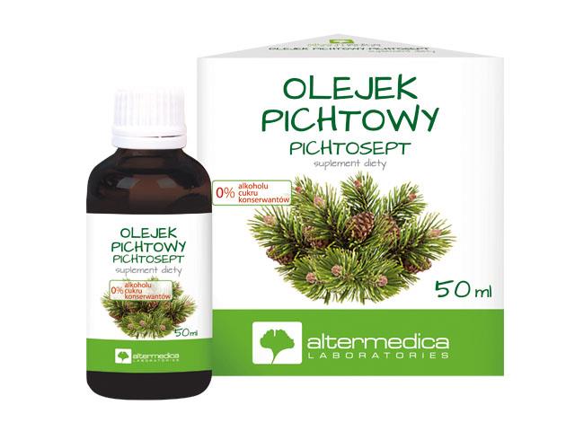 Olejek pichtowy interakcje ulotka olejek  50 ml