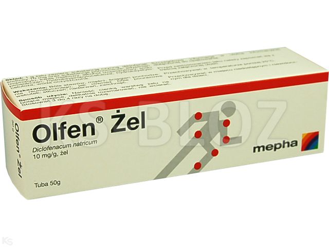 Olfen Hydrożel (Olfen Żel) interakcje ulotka żel 10 mg/g 50 g | tuba