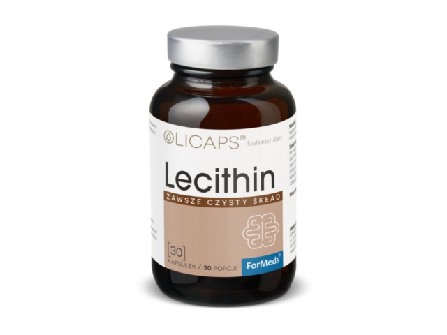 OLICAPS LECITHIN interakcje ulotka kapsułki - 30 kaps.