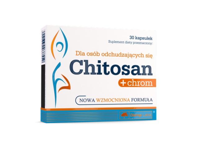 Olimp Chitosan + Chrom interakcje ulotka kapsułki  30 kaps.