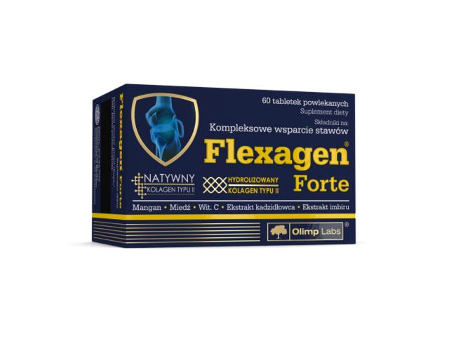 Olimp Flexagen Forte interakcje ulotka tabletki powlekane  60 tabl.