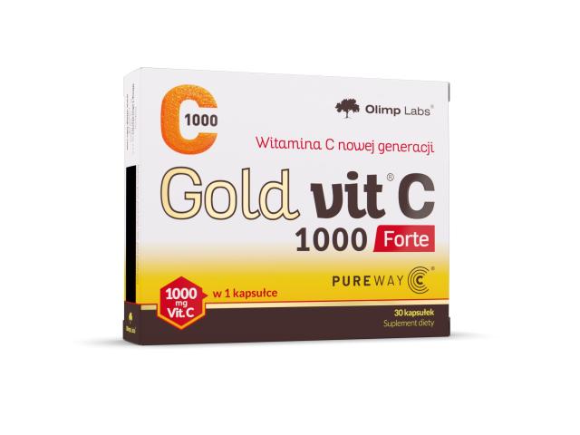 Olimp Gold-Vit C 1000 mg Forte interakcje ulotka kapsułki  30 kaps.