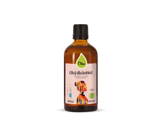 Olini Olej Dla Kobiet tłoczony na zimno nierafinowany interakcje ulotka olej - 100 ml (but.)