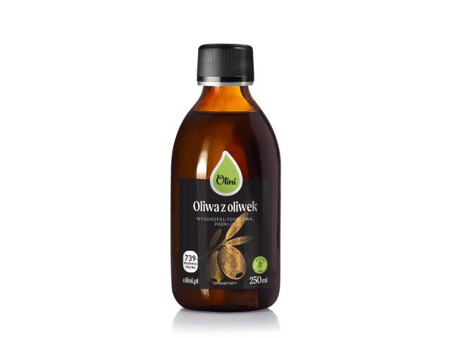 Olini Oliwa Z Oliwek Premium wysokopolifenolowa interakcje ulotka płyn - 250 ml (but.)