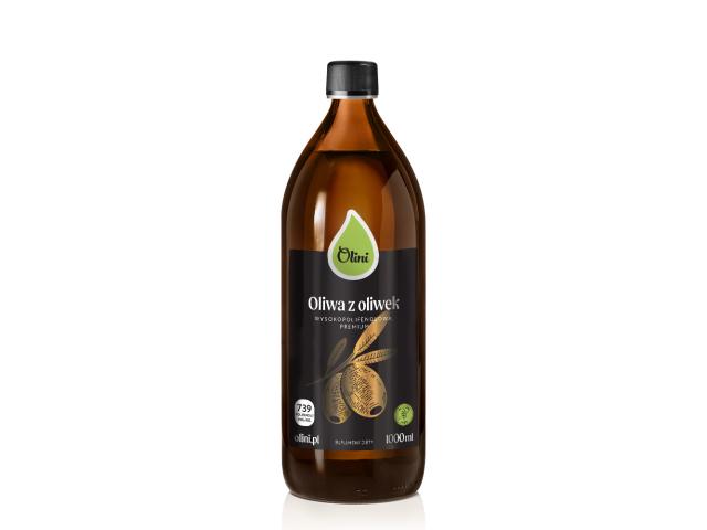 Olini Oliwa Z Oliwek Premium wysokopolifenolowa interakcje ulotka płyn - 1 l (but.)