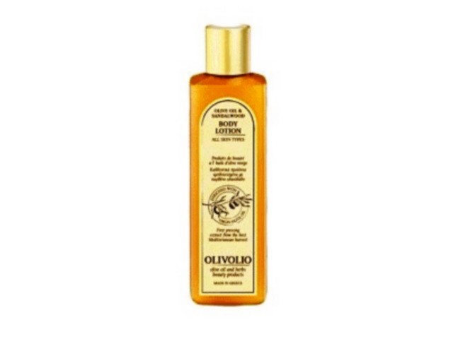 OLIVOLIO Balsam do ciała o zapachu drzewa sandałowego z oliwą z oliwek extra virgin interakcje ulotka balsam - 250 ml (z tworzywa)