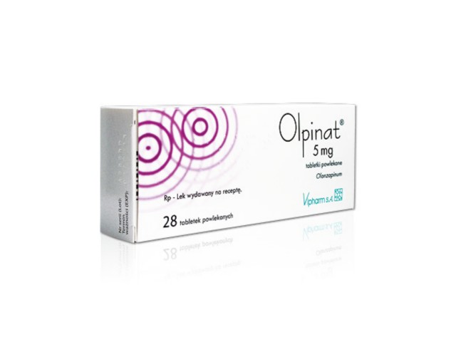 Olpinat interakcje ulotka tabletki powlekane 5 mg 28 tabl.