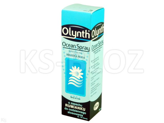 Olynth Ocean Spray interakcje ulotka aerozol do nosa  20 ml